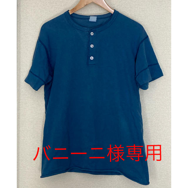 ヘンリーネックTシャツ2枚セット メンズのトップス(Tシャツ/カットソー(半袖/袖なし))の商品写真