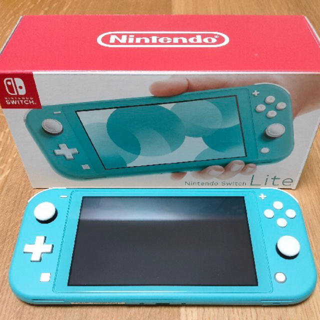 Nintendo Switch - Nintendo Switch lite ターコイズの通販 by 5394's shop｜ニンテンドー