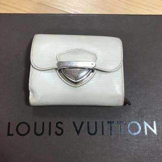 ルイヴィトン(LOUIS VUITTON)のルイビィトン　財布　エピ　白(財布)