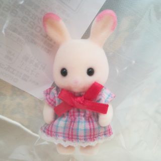 ⑦シルバニアファミリー　ももいろウサギ　赤ちゃん　非売品