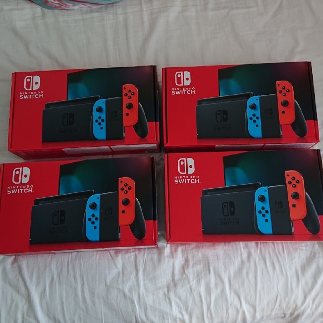 新品同様 Nintendo Switch - Nintendo Switch 本体 ネオンカラー4台 家庭用ゲーム機本体 新品同様 Nintendo Switch - Nintendo Switch 本体 ネオンカラー4台 家庭用ゲーム機本体