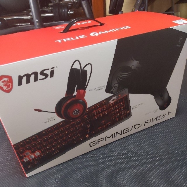 msi GAMINGバンドルセット　ゲーミングバンドルセット　キーボード　マウス