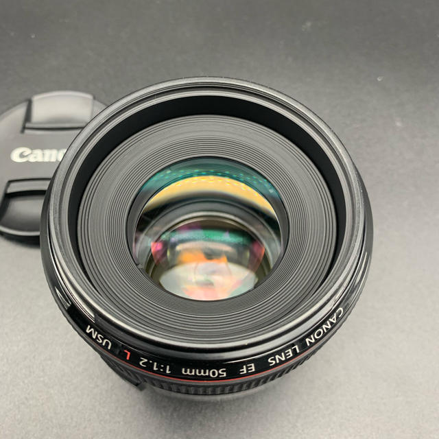 Canon EF 50mm F1.2 L USMの通販 by river05's shop｜キヤノンならラクマ - 【美品】Canon 25%OFF