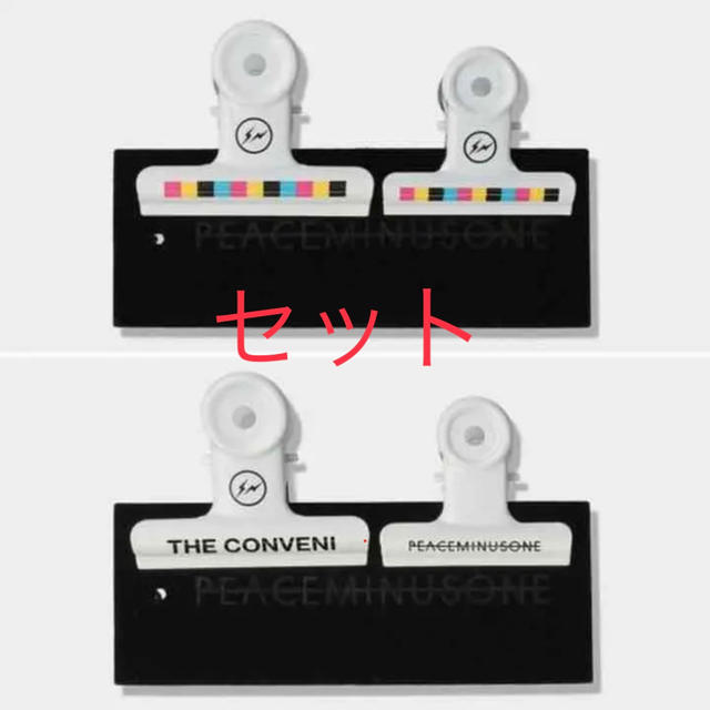 Peaceminusone x THE CONVENI クリップ