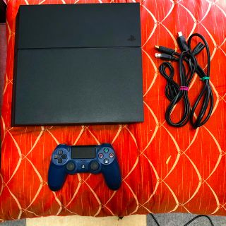 プレイステーション4(PlayStation4)のPS4 中古　一式　極美品　本体(携帯用ゲーム機本体)