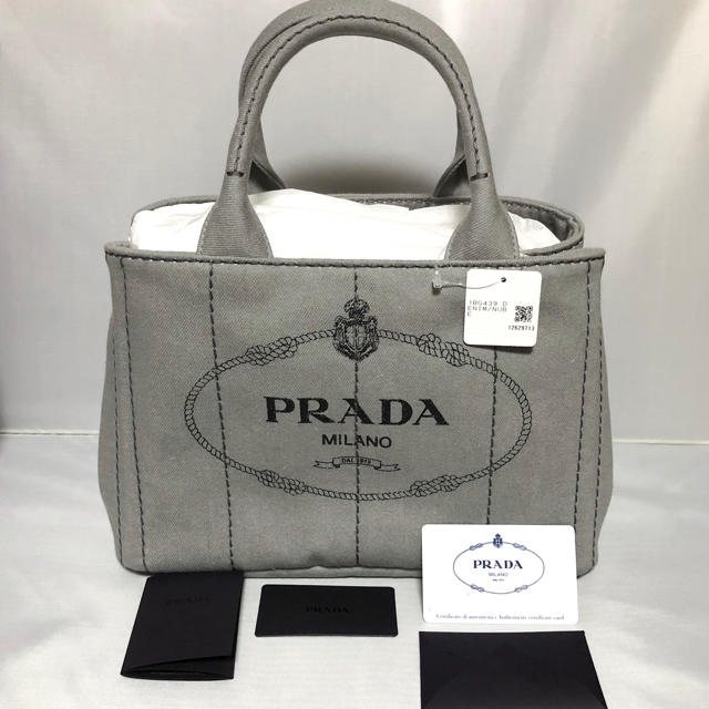 PRADA プラダ ハンド バッグ カナパ 2way トートバッグ ショルダー