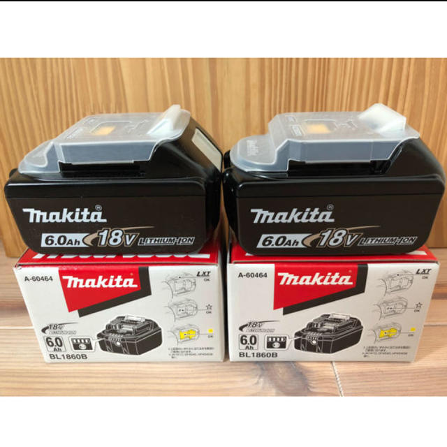 マキタ　Makita 18v 6.0ah 2個セット