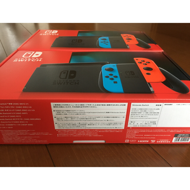 4台 ネオン Nintendo Switch ニンテンドースイッチ新型