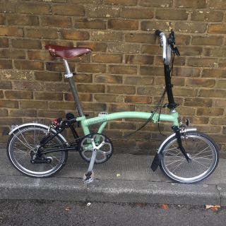 ブロンプトン(BROMPTON)のブロンプトン オーダーカラーM3LBrooksサドルスペシャルBrompton (自転車本体)