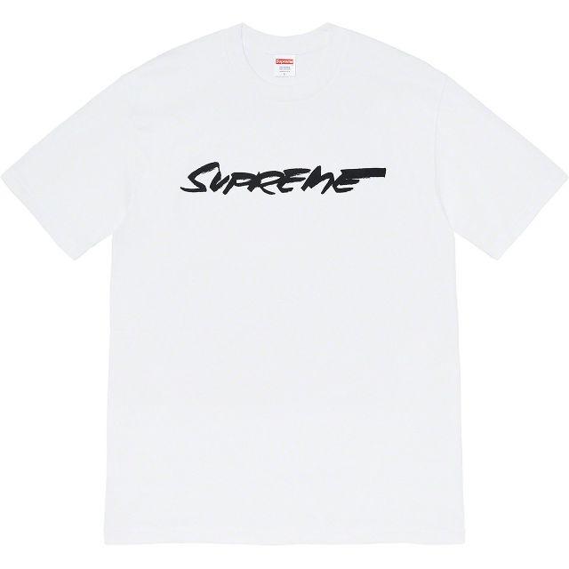 Supreme(シュプリーム)のMサイズ シュプリーム フューチュラ ロゴ Tシャツ 白 メンズのトップス(Tシャツ/カットソー(半袖/袖なし))の商品写真