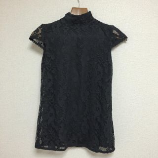 ザラ(ZARA)のZARA 総レース トップス(Tシャツ(半袖/袖なし))