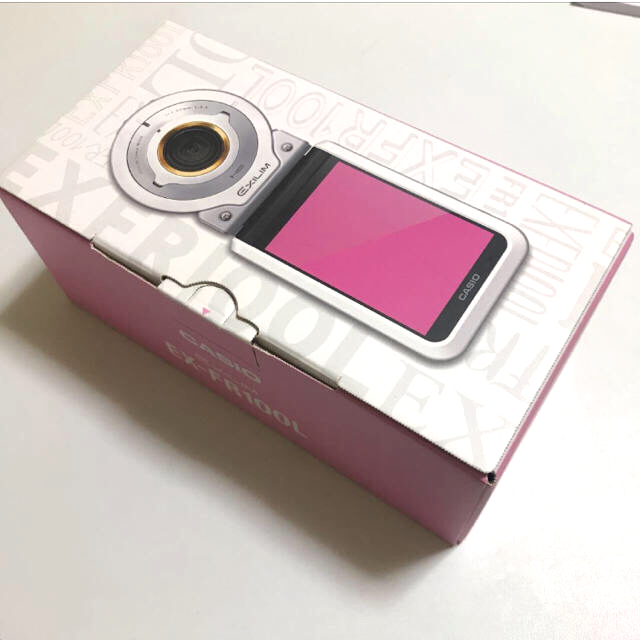 EXILIM EX-FR100L インスタ映え 自撮り SNS 最前線の www.gold-and ... アクションカメラ EX-FR100L