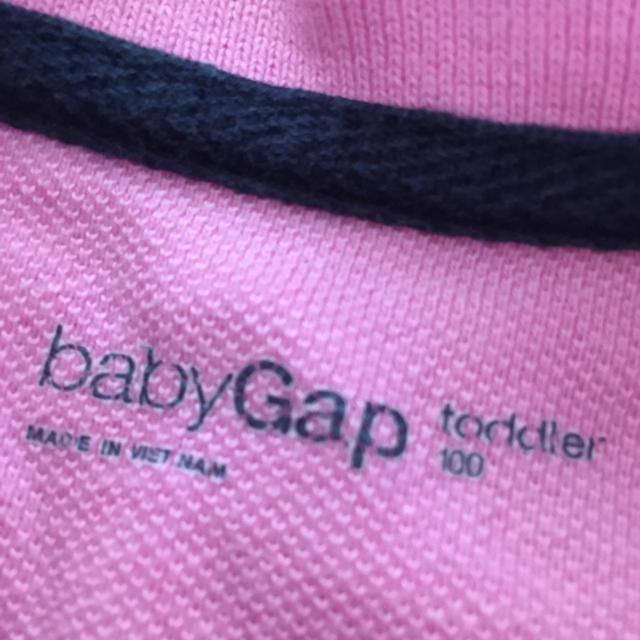 babyGAP(ベビーギャップ)のポロシャツ100 BabyGAP キッズ/ベビー/マタニティのキッズ服男の子用(90cm~)(Tシャツ/カットソー)の商品写真