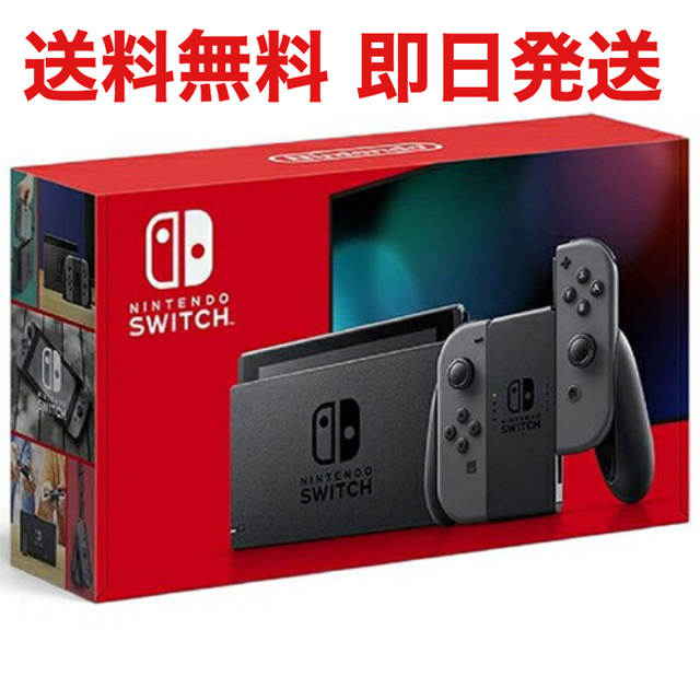 Nintendo Switch グレー 送料無料 即日発送