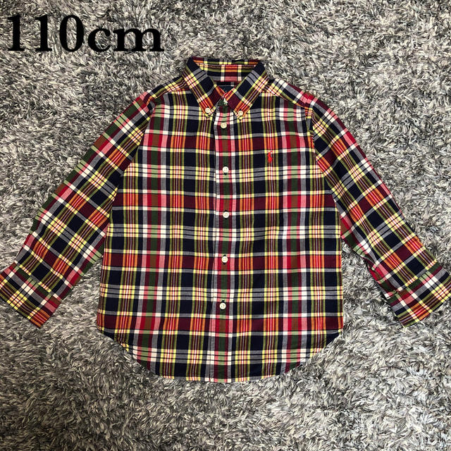 Ralph Lauren(ラルフローレン)のラルフローレン　マドラスチェックシャツ キッズ/ベビー/マタニティのキッズ服男の子用(90cm~)(ブラウス)の商品写真