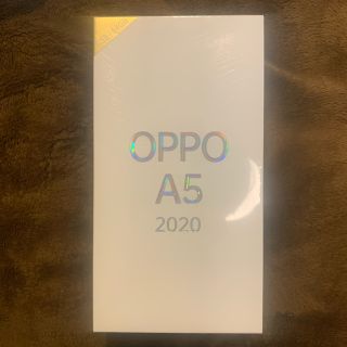 ラクテン(Rakuten)の【新品・未開封】OPPO A5 2020 Green(スマートフォン本体)