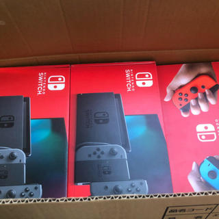 ニンテンドースイッチ(Nintendo Switch)の6台セット　新品国内正規品ニンテンドウスイッチ　Nintendo Switch(携帯用ゲーム機本体)
