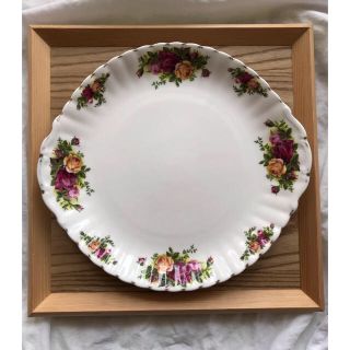 ロイヤルアルバート(ROYAL ALBERT)の最終値下げ●ロイヤルアルバート オールドカントリーローズ プレート 27cm (食器)