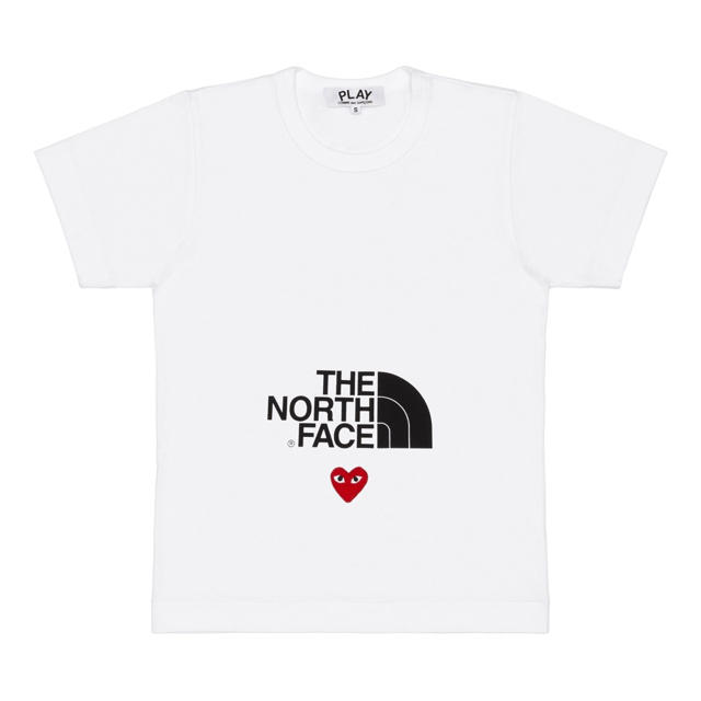 COMME des GARCONS(コムデギャルソン)のplay north  face Tシャツ XL 新品未使用 メンズのトップス(Tシャツ/カットソー(半袖/袖なし))の商品写真