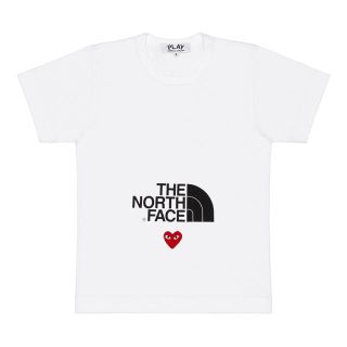 コムデギャルソン(COMME des GARCONS)のplay north  face Tシャツ XL 新品未使用(Tシャツ/カットソー(半袖/袖なし))