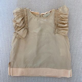 ステラマッカートニー(Stella McCartney)のちゃろ様専用StellaMcCartney フリル トップ&レモン柄ドレス(Tシャツ/カットソー)