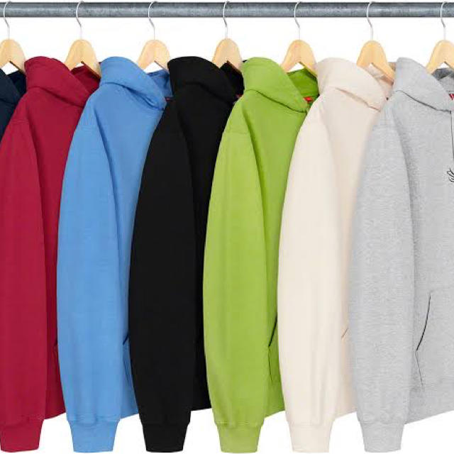 Supreme Tag Logo Hooded Sweatshirt