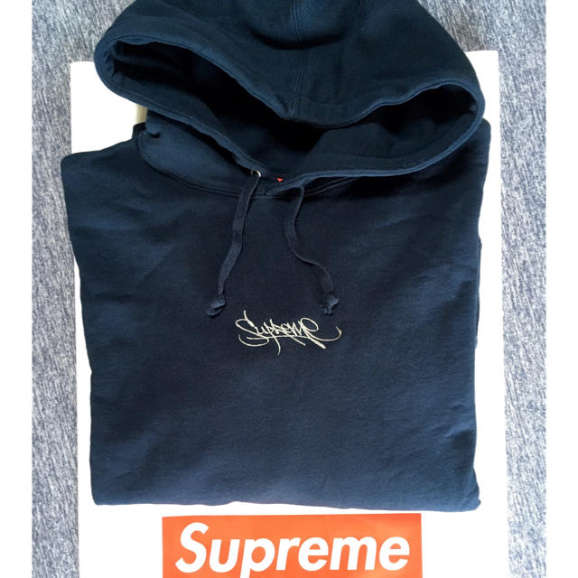 Supreme Tag Logo Hooded Sweatshirt