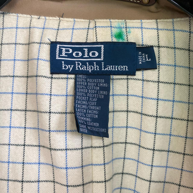 POLO RALPH LAUREN(ポロラルフローレン)のPOLO RALPH LAUREN コート　ベージュ メンズのジャケット/アウター(ステンカラーコート)の商品写真