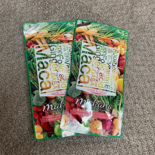 makana（マカナ）マカ粉末含有食品2袋(その他)