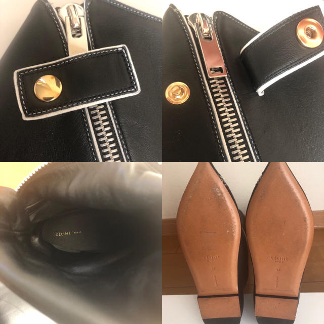 celine(セリーヌ)の【クーポンSALE】新品同様　celine フィービー　ロングブーツ　37 レディースの靴/シューズ(ブーツ)の商品写真