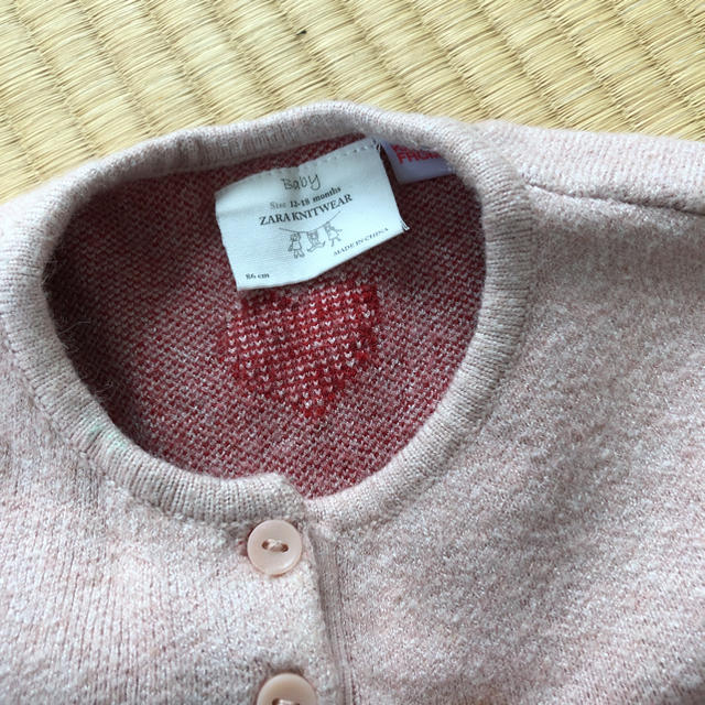 ZARA KIDS(ザラキッズ)のザラベイビー  ポンチョ キッズ/ベビー/マタニティのベビー服(~85cm)(カーディガン/ボレロ)の商品写真