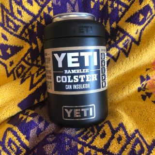 スノーピーク(Snow Peak)の【人気のブラック】YETI RAMBLER イエティ　缶クーラー(食器)