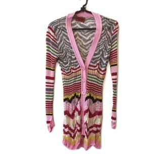 ミッソーニ(MISSONI)のミッソーニ カーディガン サイズM美品  -(カーディガン)