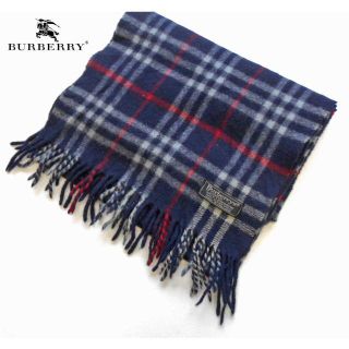 バーバリー(BURBERRY)のバーバリーマフラー　カシミヤ100%　BS00135(マフラー/ショール)