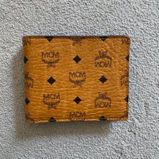 エムシーエム(MCM)のMCM 美品　メンズ二つ折り　マネークリップタイプ(折り財布)