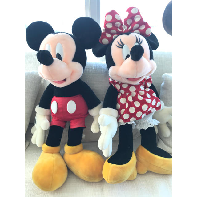 Disney 美品 東京ディズニーリゾート限定 ミッキーとミニー 大きいぬいぐるみペアセットの通販 By Wdw Dcl ディズニーならラクマ
