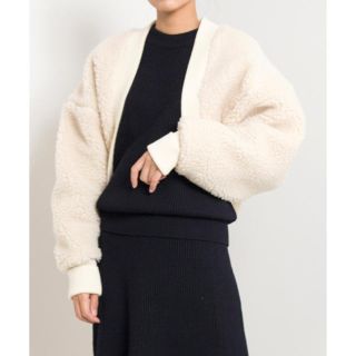 ハイク(HYKE)のpose様専用　HYKE  ボア　ボレロ　SHEARLING BOLERO (ブルゾン)