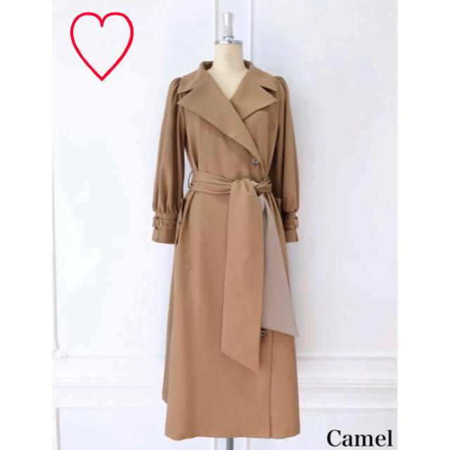 Her lip to♡Belted Dress Trench Coat新品未使用 | フリマアプリ ラクマ