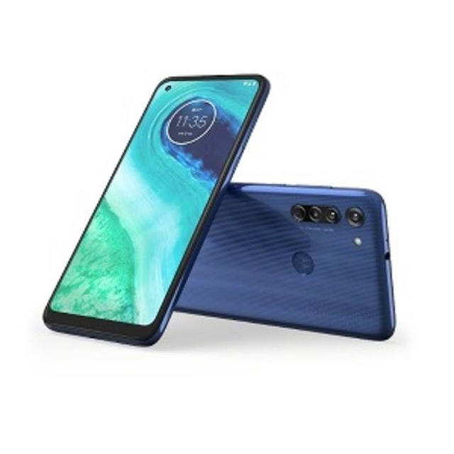 【新品】Motorola ノイエブルー simフリースマホ moto g8スマートフォン/携帯電話