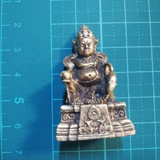 神様ミニメタル仏像 クベーラ 金毘羅 ゴールドカラー(彫刻/オブジェ)