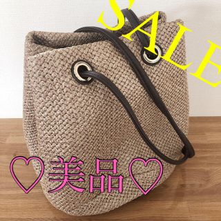 シマムラ(しまむら)の✨美品✨ 〜最終 SALE〜CLOSSHI ショルダーかごバッグ(かごバッグ/ストローバッグ)