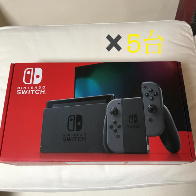 Nintendo Switch - 任天堂Switchグレー×5台