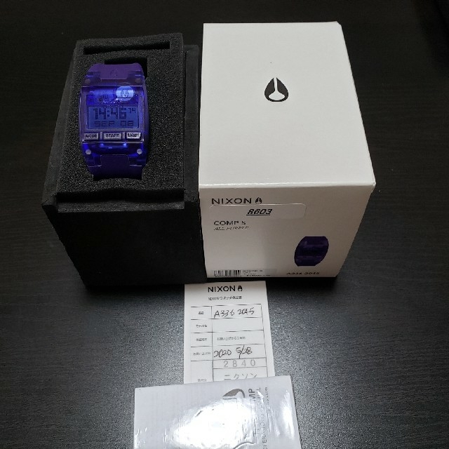 NIXON(ニクソン)の★ラスト1個★ニクソン　腕時計　コンプS   新品未使用 メンズの時計(腕時計(デジタル))の商品写真