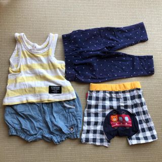 プティマイン(petit main)の男の子用服　プチマイン他4点セット　サイズ80(パンツ)