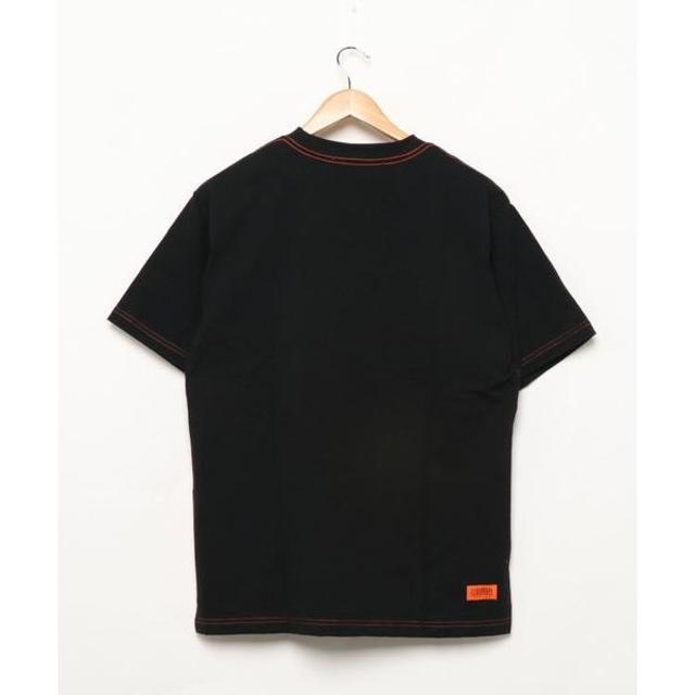 MORGAN HOMME(モルガンオム)のTシャツ SIDE ZIP UNIVERSAL OVERALL ブラック メンズのトップス(Tシャツ/カットソー(半袖/袖なし))の商品写真