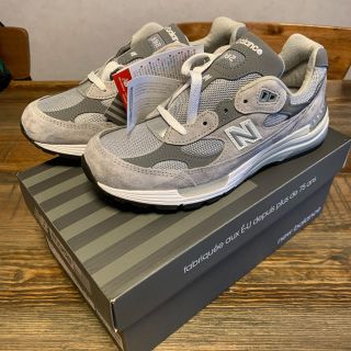 ニューバランス(New Balance)のニューバランス 992 復刻版　グレー　24.5 新品(スニーカー)