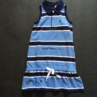 ポロラルフローレン(POLO RALPH LAUREN)の新品POLO RALPH LAUREN ポロラルフローレン ボーダーワンピース(ワンピース)