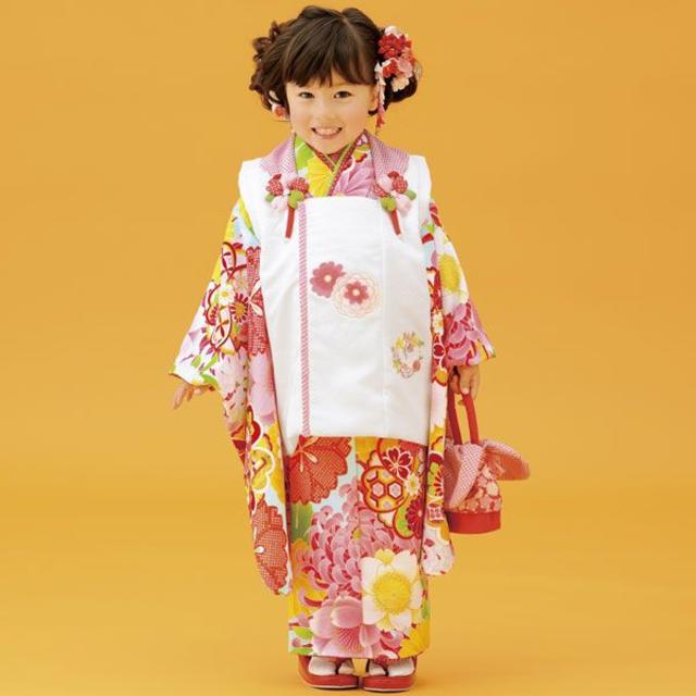 最大の割引 三歳 七五三 女児 NO23022 式部浪漫 着物フルセット 被布 免許証所持 七五三着物 3歳用 式部浪漫 5点セット その他