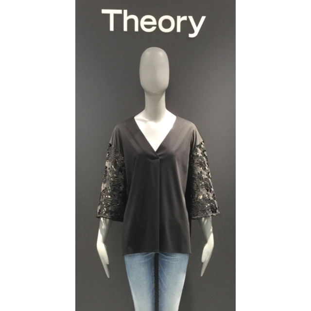 theory(セオリー)のTheory  セオリー  レースカットソー レディースのトップス(カットソー(長袖/七分))の商品写真