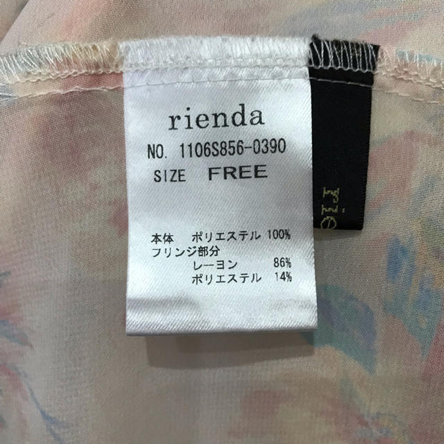 rienda(リエンダ)のrienda リエンダ 花柄 シフォン オーガンジー ストール ショール レディースのファッション小物(ストール/パシュミナ)の商品写真